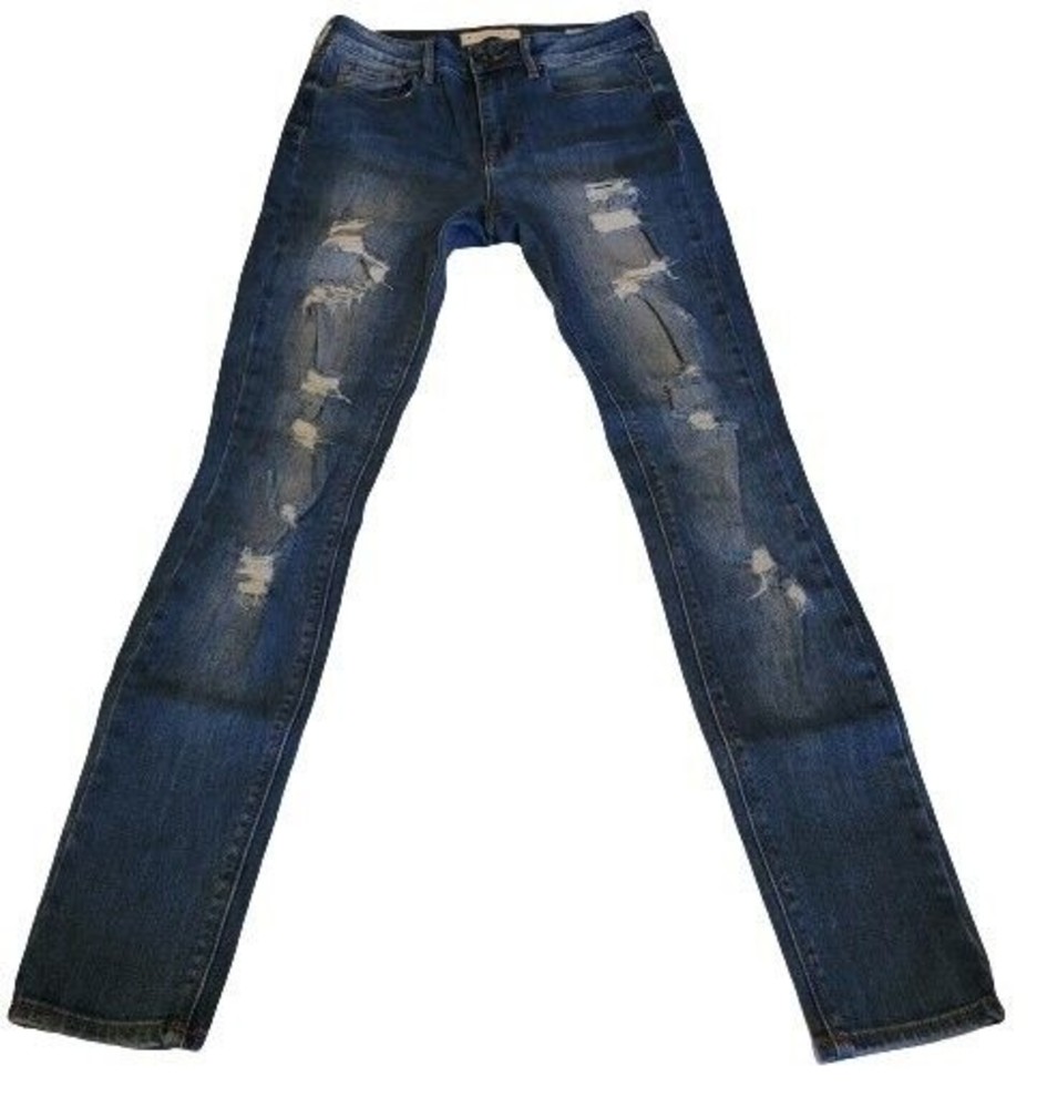 Bullhead Denim High Rise Skinniest Jeans Size 5 Womens Blue Skinny Jeggings